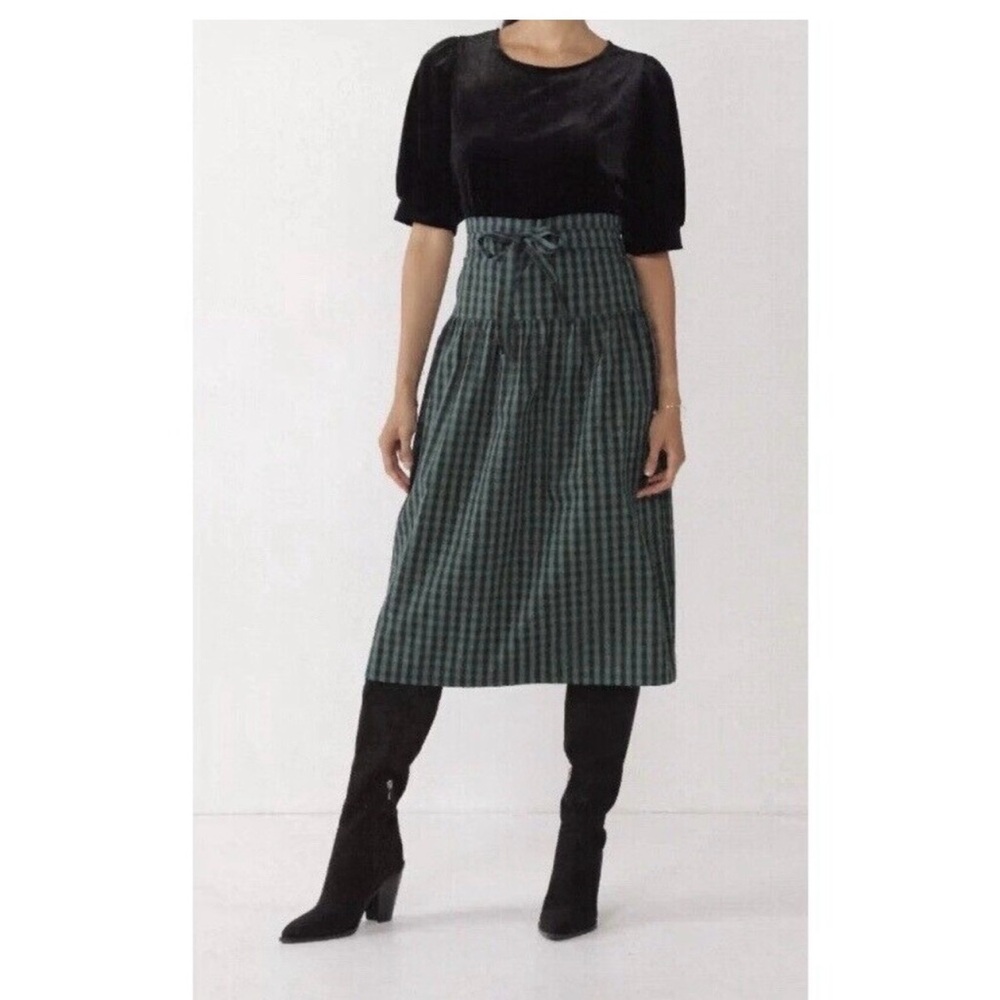 Cute Draper James Tartan plaid skirt M - Picture 3 of 8